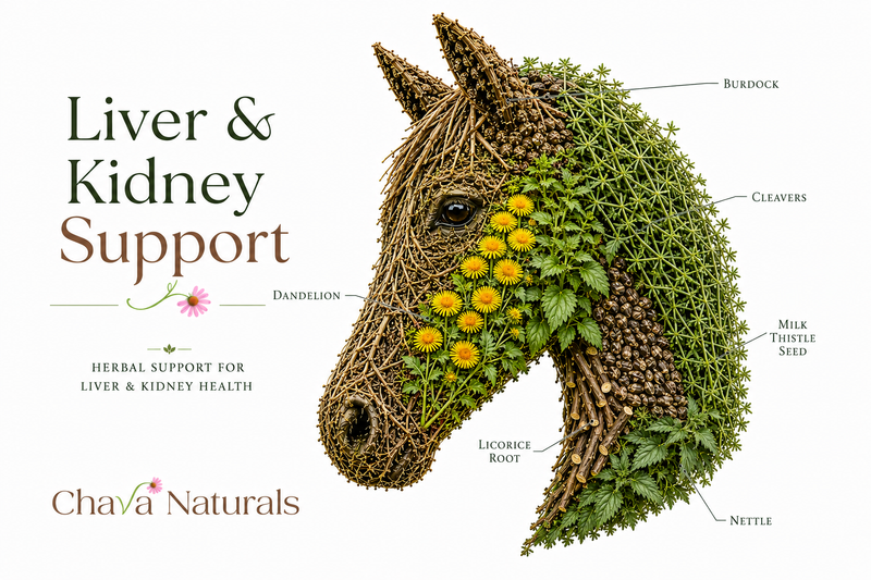Liver + Kidney Support for Horses